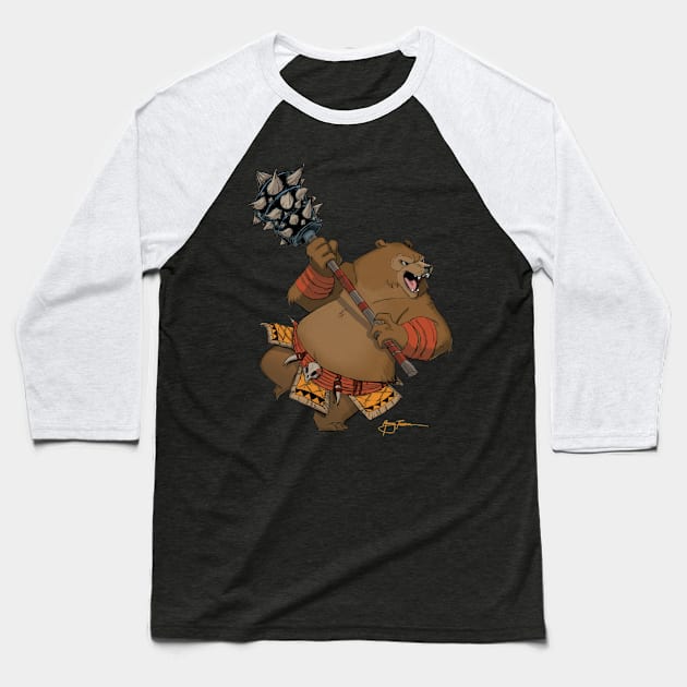 Grizz Baseball T-Shirt by MTadena81